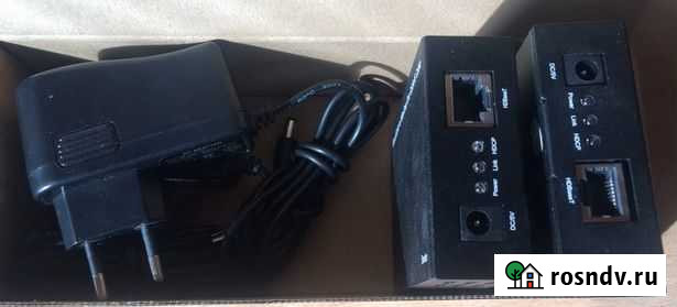 Удлинитель hdmi по сетевому кабелю CAT5/5a/6 Волжский - изображение 1