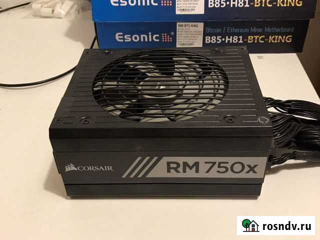 Блок питания Corsair 750 w Новосибирск - изображение 1