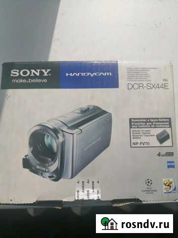Видеокамера Sony DCR - SX44E Лебедянь - изображение 1
