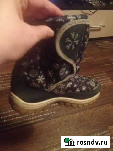 Сапожки зимние 35 размер Петрозаводск - изображение 1