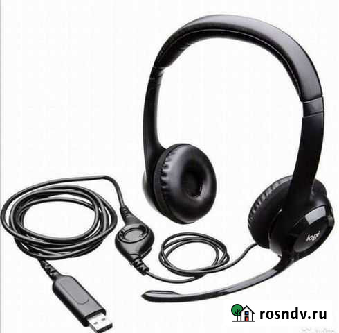 Наушники с микрофоном для пк logitech Екатеринбург - изображение 1