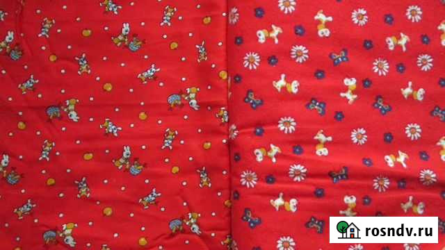 Фланель СССР детская. Ткани Иваново - изображение 1