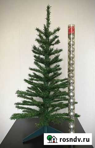 Ель искусственная с шарами Москва - изображение 1