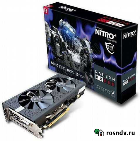 Видеокарта Saphire rx580 4gb Рязань - изображение 1