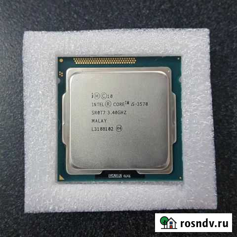 Intel core I5 3570 Socket 1155 3.4 3.8GHz Барнаул - изображение 1