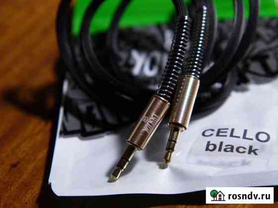 Аудио кабель AUX 3.5mm 1 метр Череповец