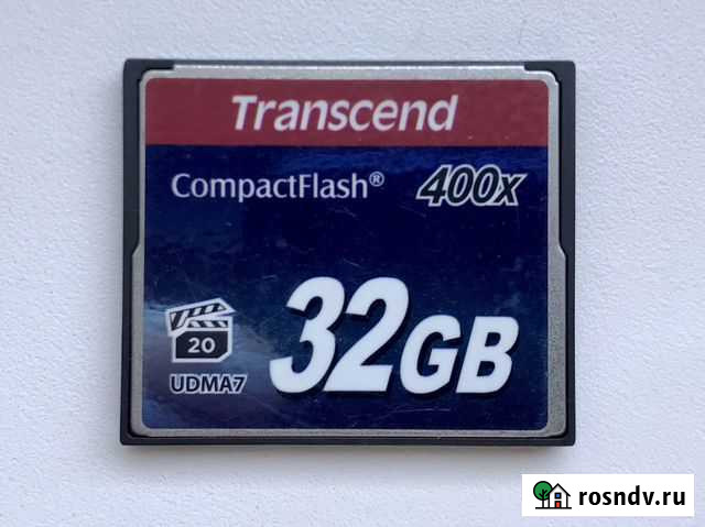Карта памяти Transcend cf 32gb Санкт-Петербург - изображение 1