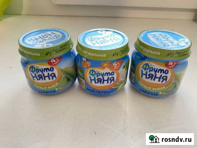 Пюре фрутоняня Екатеринбург - изображение 1