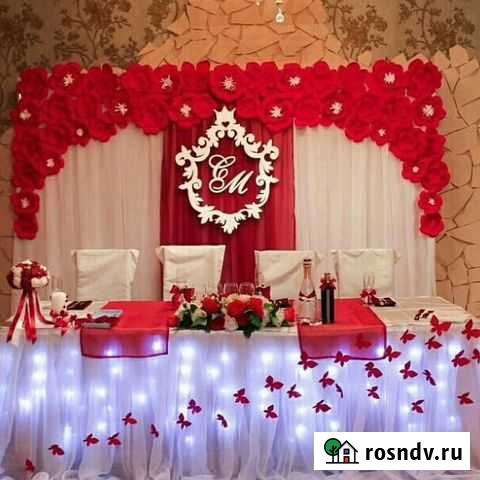 Оформление праздников шарами тканями цветами Сургут - изображение 1