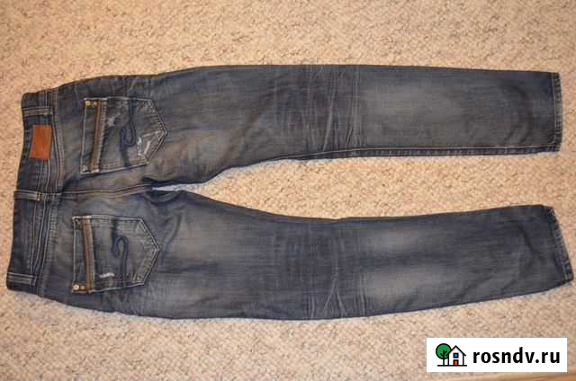 Модные джинсы зауженного фасона, цвет индиго Воронеж - изображение 1