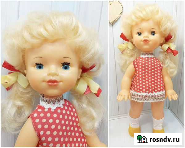 Кукла СССР Люся ф-ка Победа Киев/ родная одежда Сыктывкар - изображение 1