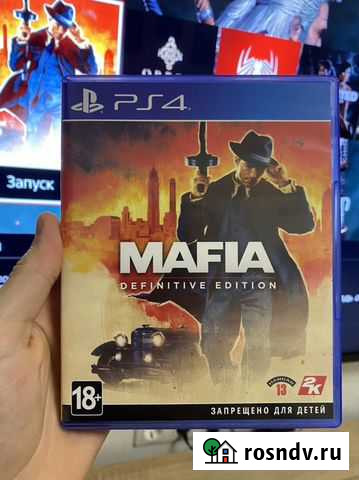 Mafia definitive edition ps4 Усть-Лабинск - изображение 1