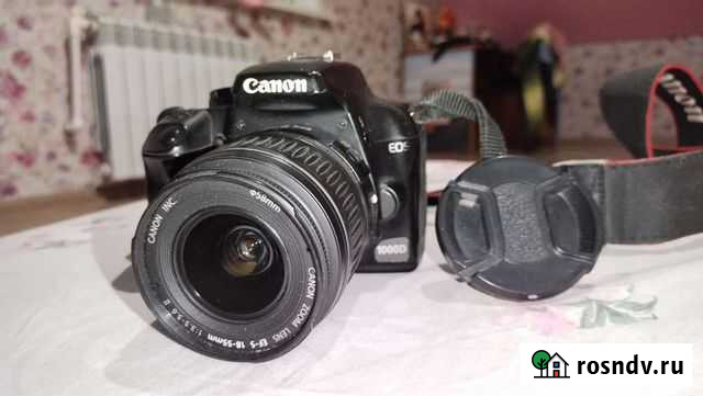 Зеркальный фотоаппарат Canon 1000d Димитровград - изображение 1
