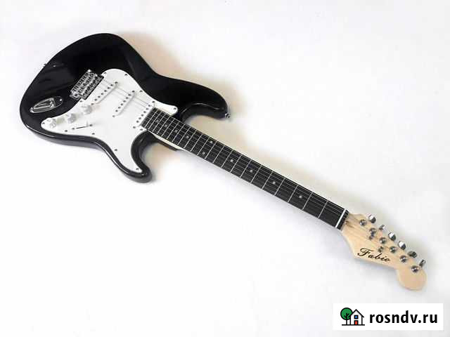 Электрогитара Fabio ST100 Black Барнаул - изображение 1