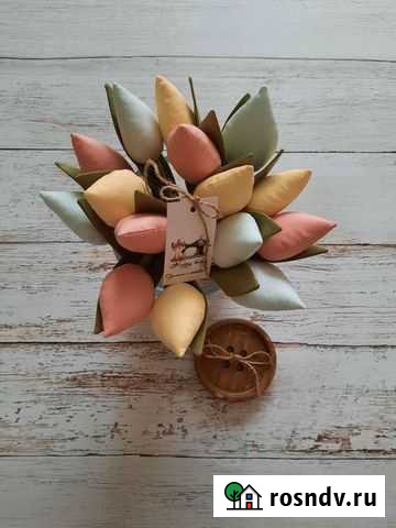 Текстильные тюльпаны Калининград - изображение 1