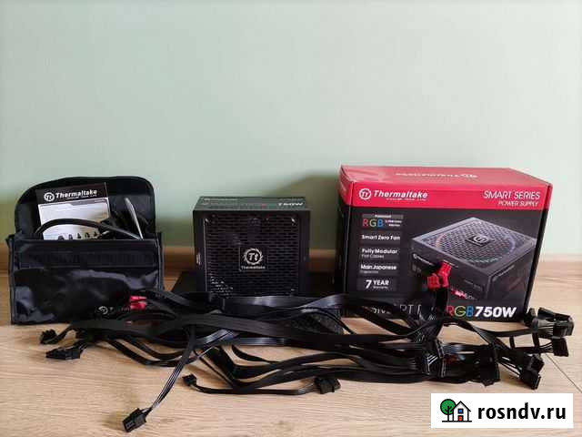 Блок питания Thermaltake Smart Pro RGB Bronze 750W Новосибирск - изображение 1