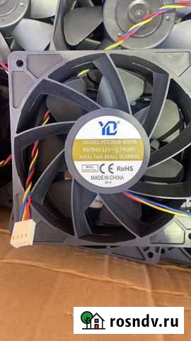 Вентилятор s9, t2t 2.70 А 120*120 4pin Сочи - изображение 1