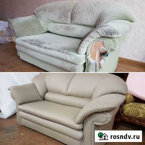 Ремонт и перетяжка мягкой мебели в г. Губкин Губкин - изображение 1