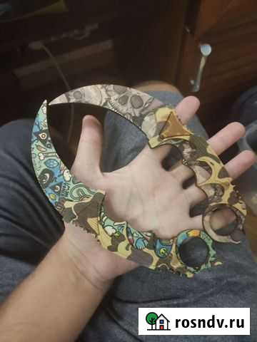 Деревянный нож керамбит Санкт-Петербург - изображение 1