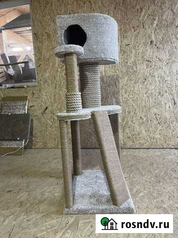 Когтеточка домик для кошки Березовский - изображение 1