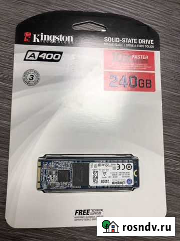 240gb ssd m.2 kingston sa400m8240g Уфа - изображение 1