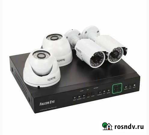 Комплект видеонаблюдения falcon EYE FE-104AHD KIT Ульяновск - изображение 1