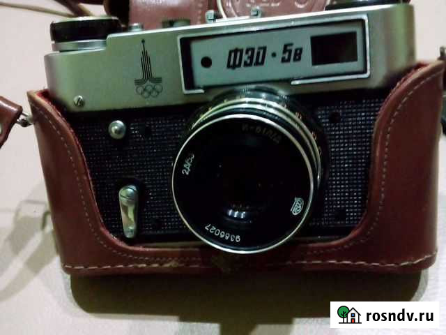 Плёночный фотоаппарат фэд-5в. Вилия Новосибирск - изображение 1