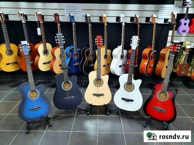Новые Акустические гитары в ассортименте Волгоград - изображение 1