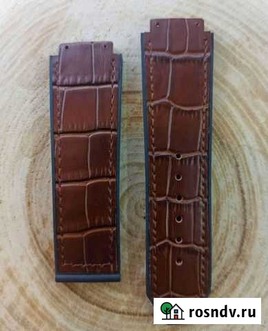 Кожаный ремешок для часов Убло Brown Санкт-Петербург - изображение 1