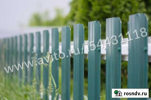Штакетник металлический GL 0,5 RAL 1195 Новочеркасск - изображение 1