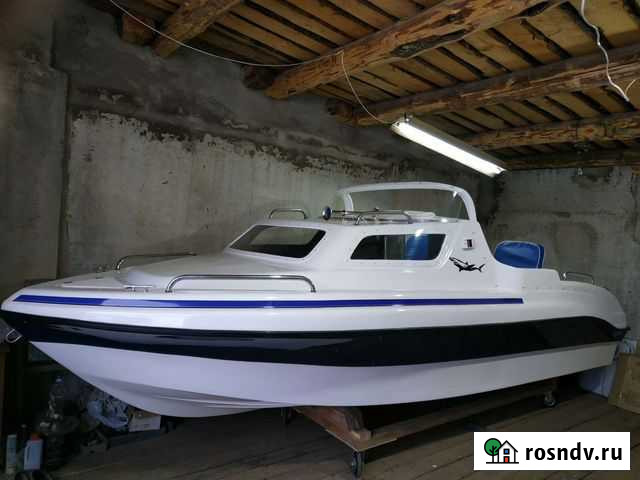 Новый оборудованый каютный пластиковый катер Неман Казань - изображение 1