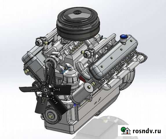 Двигатель на Маз Волжский - изображение 1