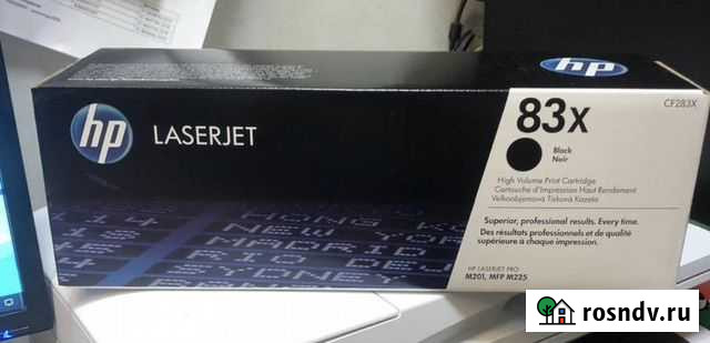 Картридж оригинальный HP CF283X (83X) Котельники - изображение 1