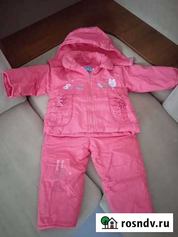 Комплект куртка+полукомбинезон деми р.92-98 Йошкар-Ола - изображение 1