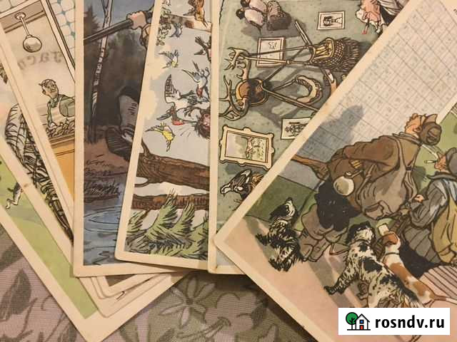 Открытки И. Семенов Охота Череповец - изображение 1