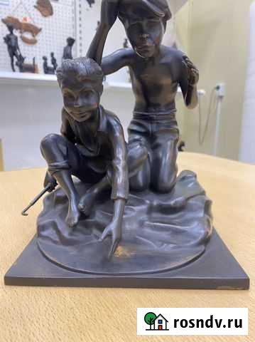 Каслинское литье. Юные рыболовы Касли - изображение 1