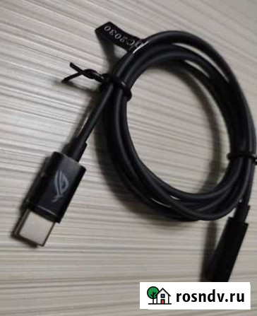 Кабель usb type C - mini Jack Asus ROG strix 1м Подольск - изображение 1