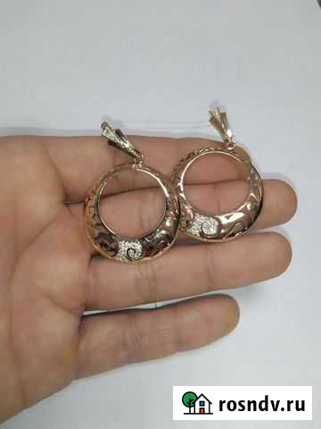 Золотые серьги Челябинск - изображение 1