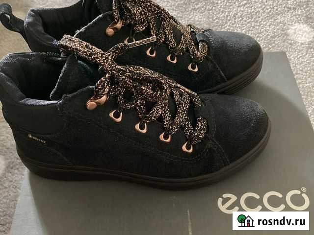 Ecco Core-Tex детские ботинки 32 размер Москва - изображение 1