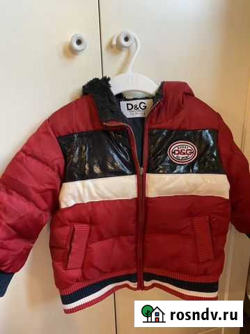 Куртка зимняя dolce and gabbana оригинал (98 см) Краснодар - изображение 1