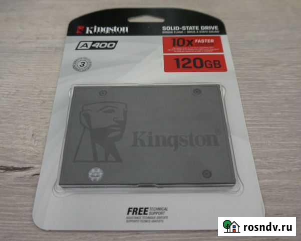Новый SSD Kingston A400 SA400S37/120G Оренбург - изображение 1