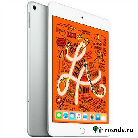iPad mini (2019), 7,9, WiFi + LTE, 64 гб, серебро Анапа - изображение 1