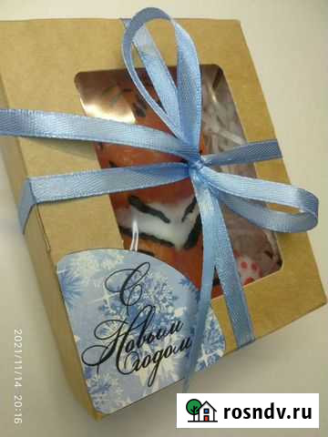 Новогоднее мыло Тигрёнок в коробке Березовский - изображение 1