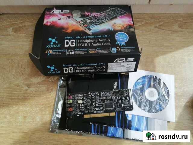 Внутренняя звуковая карта asus Xonar DG Екатеринбург - изображение 1