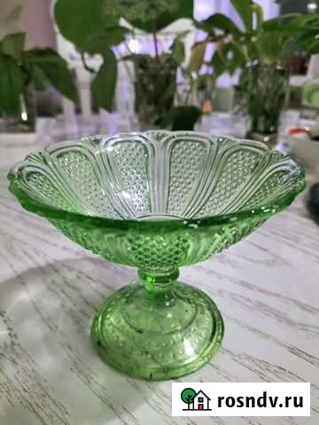 Вазочка-варенница,старинная Кинешма - изображение 1