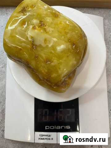 Пейзажный камень (Балтийский янтарь 163 грамма ) Пионерский - изображение 1