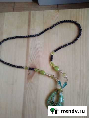 Ожерелье колье Муранское стекло Златоуст - изображение 1