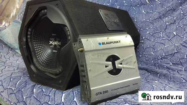 Сабвуфер и усилитель Томск - изображение 1