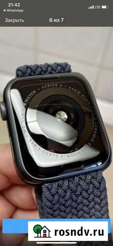 Часы apple watch 6 44 mm бу Уфа - изображение 1