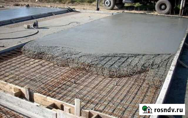 Бетонные работы / фундамент / стяжка / плита Воронеж - изображение 1